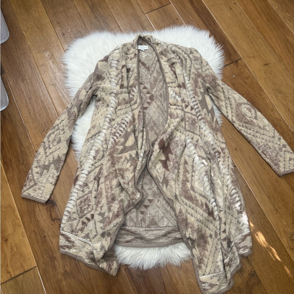 Lucky Brand Earthy Tones Cardigan